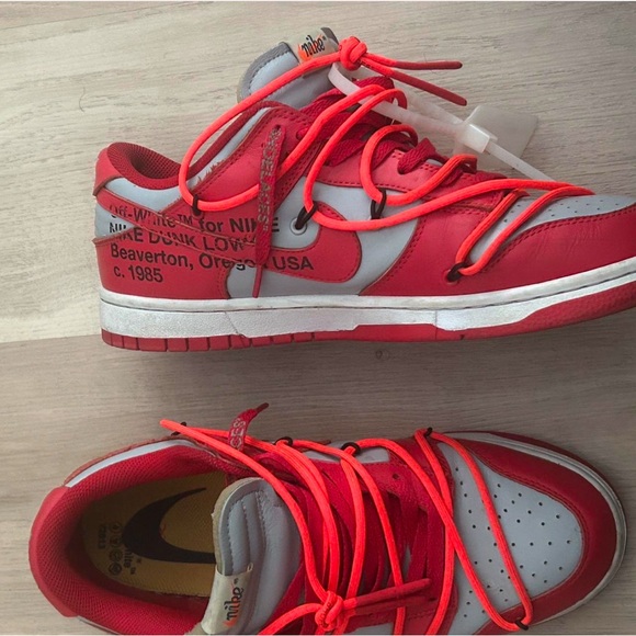 Off white dunks university red - Picture 3 of 6